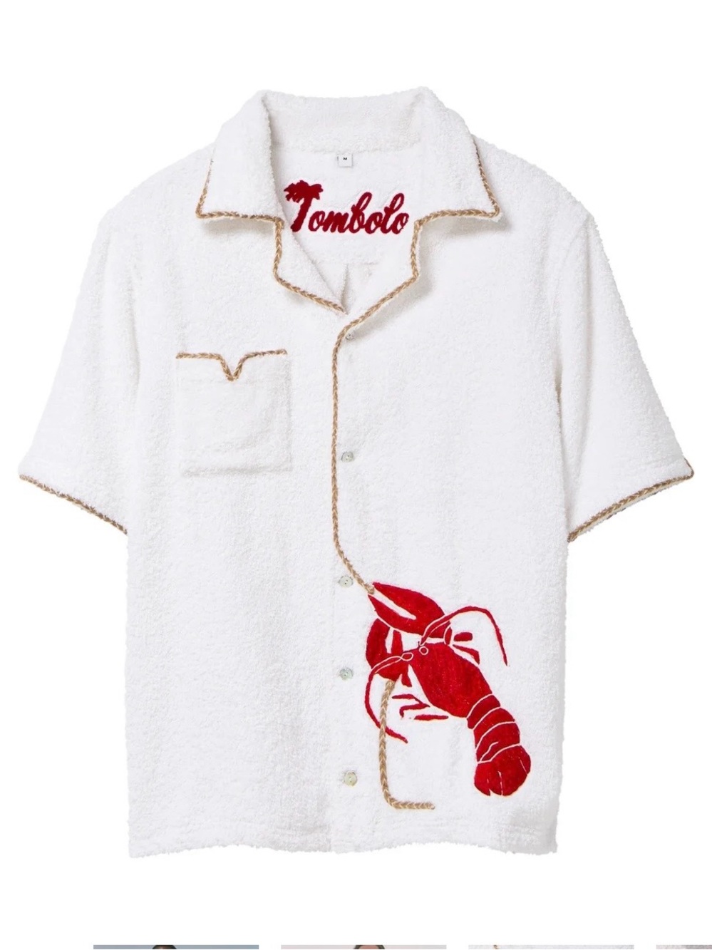 Tombolo Bisque Averse (Terrycloth) NWT LARGE unisex